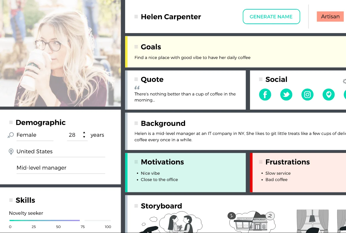Creating a Buyer Persona 8 personas online tool 1 1