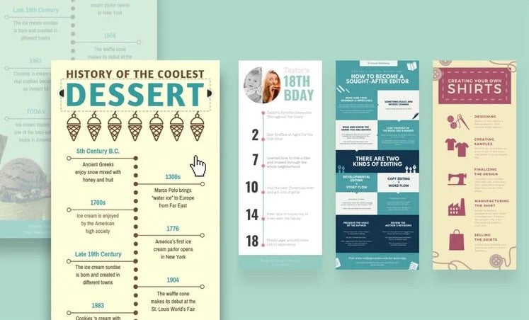 How to Get Started Building Backlinks with Infographics 2 Using Canva to design infographics for link building.