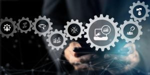 An image depicting SEM and PPC, as well as different aspects digital marketing, and how they work together.