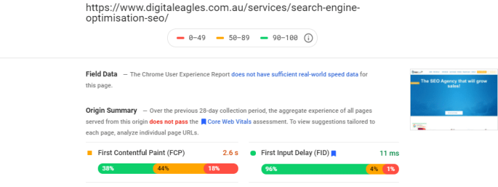 Google-sitespeed-test