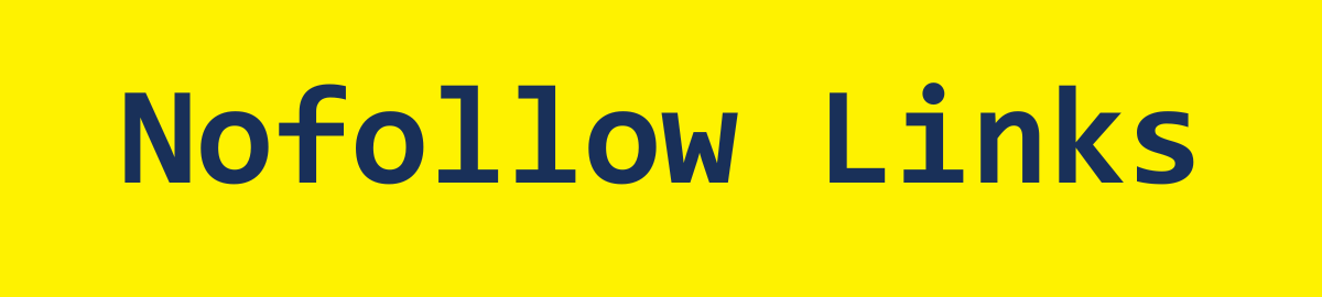 nofollow links banner image for blog post