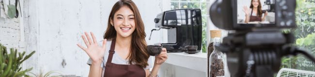 Startup,Successful,Small,Business,Owner,Sme,Beauty,Vlogger,Girl,Video