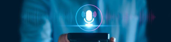 Voice,Recording.,Man,Touching,Microphone,Icon,On,Smart,Phone.,Mobile