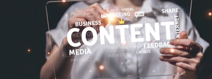 Content marketing concept. Business, Technology, Internet and network concept. Content marketing concept. Business, Technology, Internet and network concept.