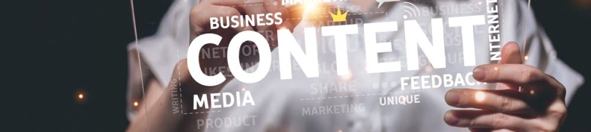 Content marketing concept. Business, Technology, Internet and network concept.