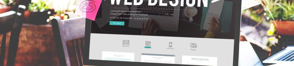 Photo inside of a web design studio.